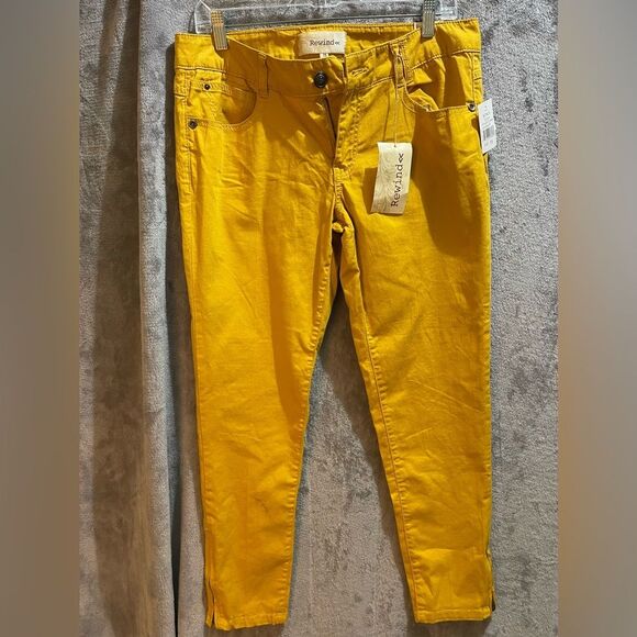 Rewind Denim - Rewind Mustard Yellow Pants. Size 15